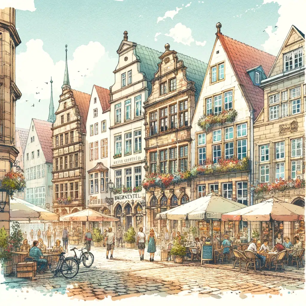Bremen Mitte Stadtzentrum