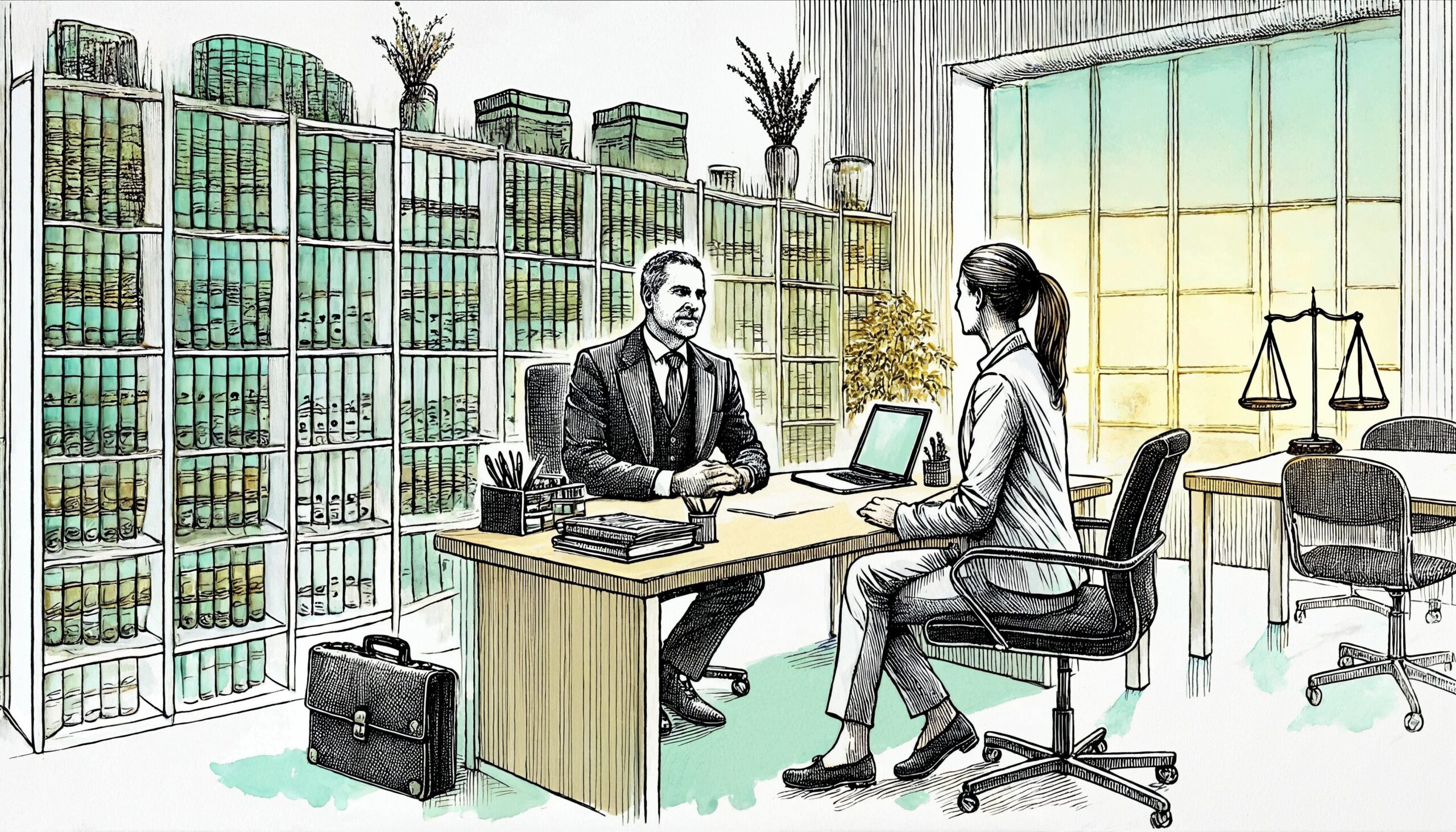 Zahnärztin bei einem Rechtsanwalt für Zahnmedizin