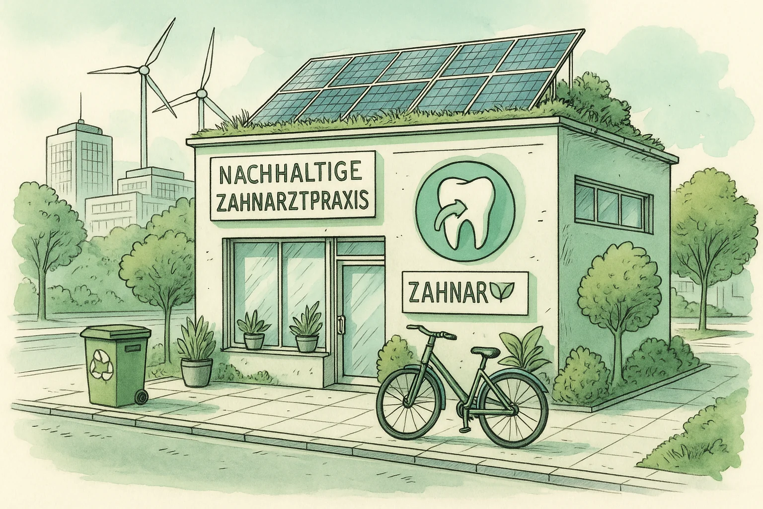 Nachhaltige Zahnarztpraxis